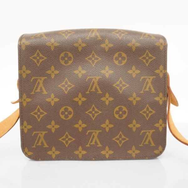 1240001052088 14 Louis Vuitton Cartesier 22 Monogram Shoulder Bag Brown