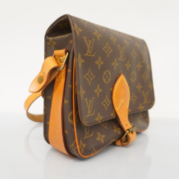 1240001052088 2 Louis Vuitton Cartesier 22 Monogram Shoulder Bag Brown