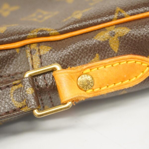 1240001052090 7 Louis Vuitton Danube Monogram Shoulder Bag Brown