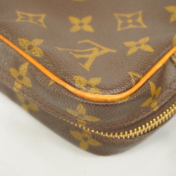 1240001052090 8 Louis Vuitton Danube Monogram Shoulder Bag Brown