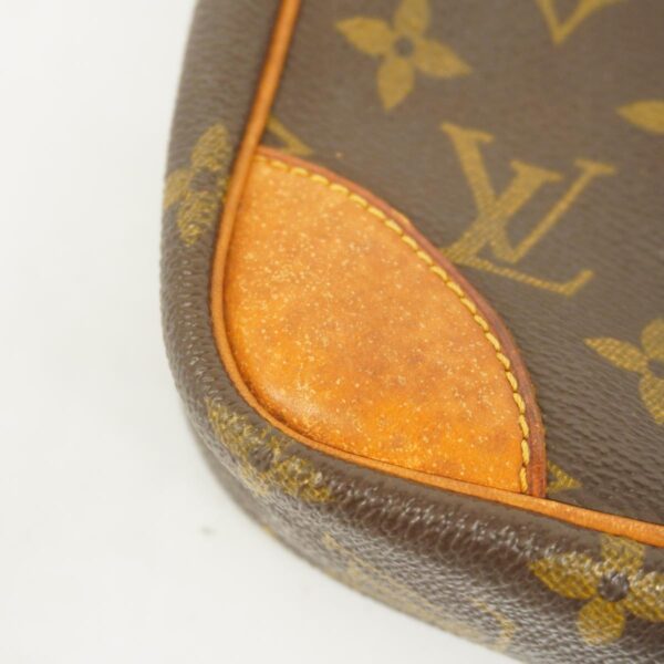 1240001052091 11 Louis Vuitton Danube Monogram Shoulder Bag Brown