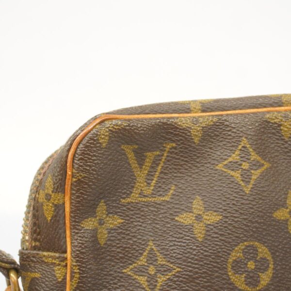 1240001052091 16 Louis Vuitton Danube Monogram Shoulder Bag Brown