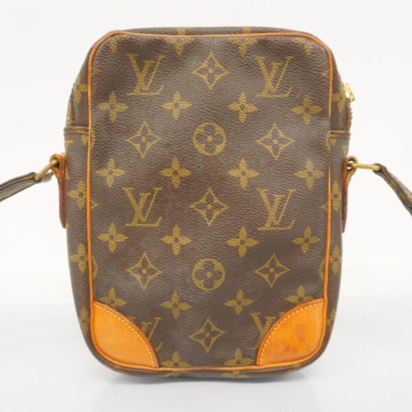 1240001052091 18 Louis Vuitton Danube Monogram Shoulder Bag Brown