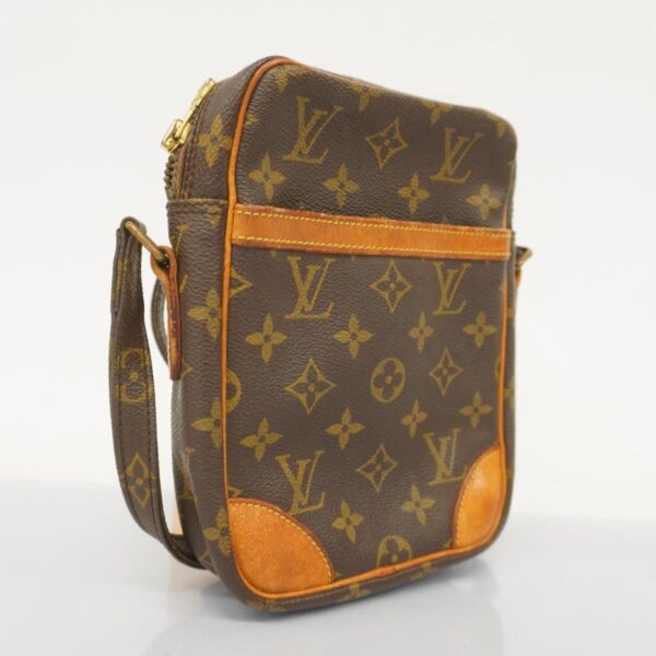 1240001052091 2 Louis Vuitton Danube Monogram Shoulder Bag Brown