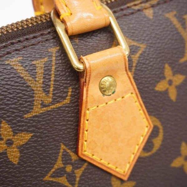 1240001052096 10 Louis Vuitton Alma Monogram Handbag Brown