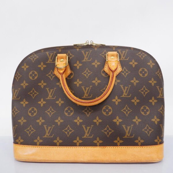 1240001052096 14 Louis Vuitton Alma Monogram Handbag Brown