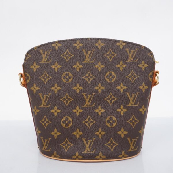 1240001052097 14 Louis Vuitton Drouot Monogram Shoulder Bag Brown