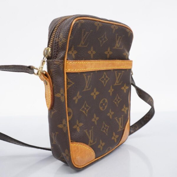 1240001052098 2 Louis Vuitton Danube Monogram Shoulder Bag Brown