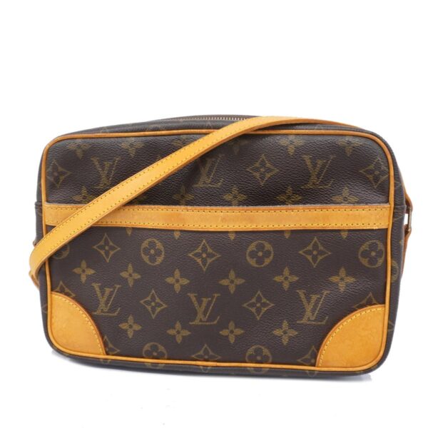 1240001052099 1 Louis Vuitton Trocadero 27 Monogram Shoulder Bag Brown