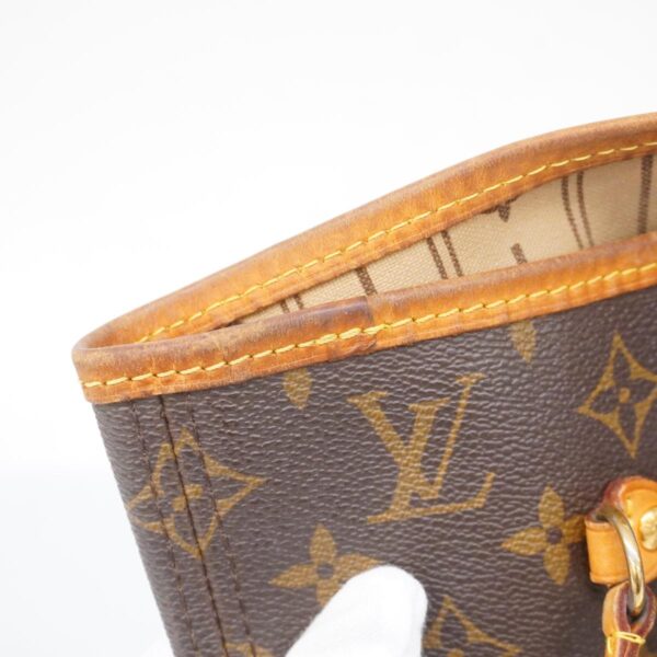 1240001052100 11 Louis Vuitton Neverfull MM Monogram Tote Bag Brown