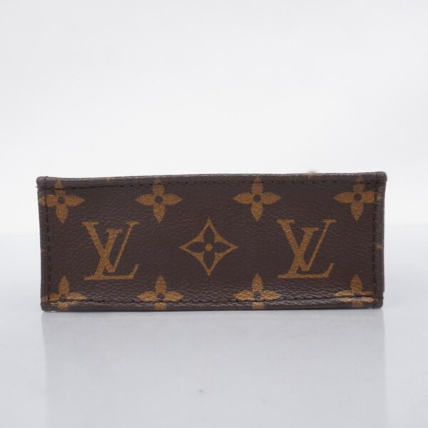 1240001052102 3 Louis Vuitton Petite Sac Plat Monogram 2way Bag Brown