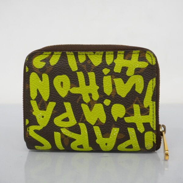 1240001052104 16 Louis Vuitton Zippy Coin Monogram Graffiti Coin Case Vert Green