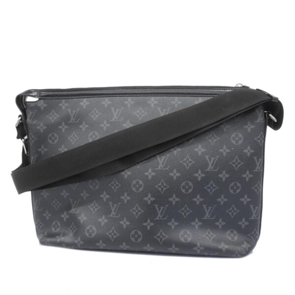 1240001052105 1 Louis Vuitton Odyssey Messenger MM Monogram Eclipse Shoulder Bag Black