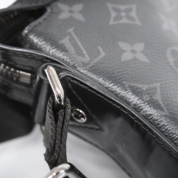 1240001052105 14 Louis Vuitton Odyssey Messenger MM Monogram Eclipse Shoulder Bag Black