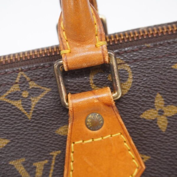 1240001052110 12 Louis Vuitton Speedy 25 Monogram Handbag Brown