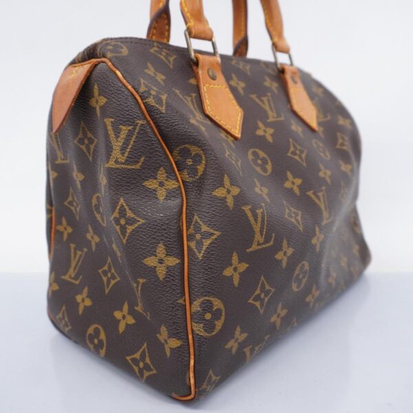 1240001052110 2 Louis Vuitton Speedy 25 Monogram Handbag Brown