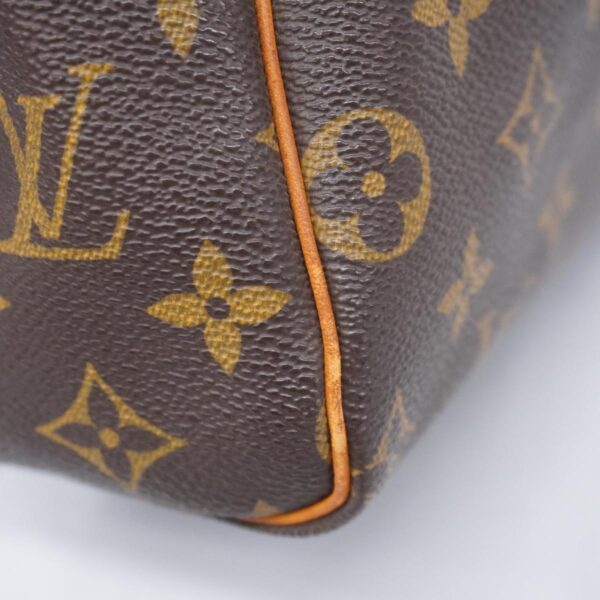 1240001052110 9 Louis Vuitton Speedy 25 Monogram Handbag Brown