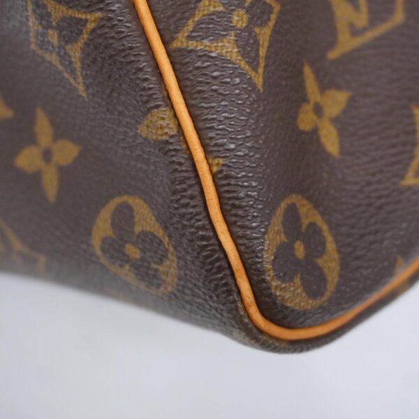 1240001052111 9 Louis Vuitton Speedy 35 Monogram Handbag Brown