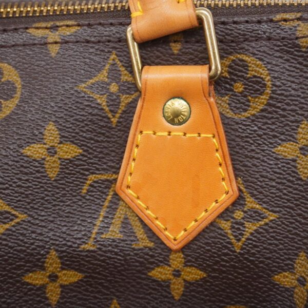 1240001052112 11 Louis Vuitton Speedy 30 Monogram Handbag Brown