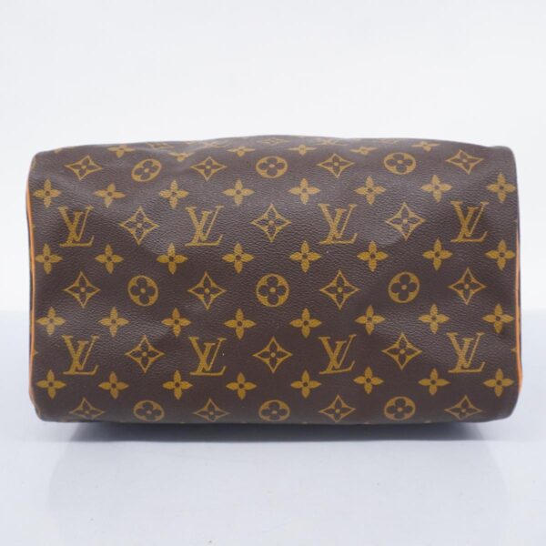 1240001052112 3 Louis Vuitton Speedy 30 Monogram Handbag Brown