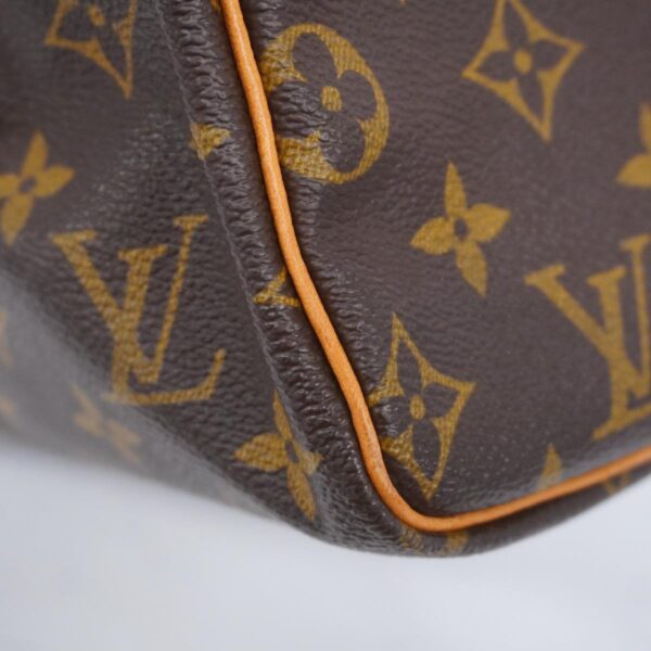 1240001052112 7 Louis Vuitton Speedy 30 Monogram Handbag Brown