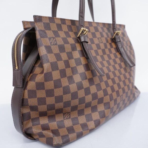 1240001052118 2 Louis Vuitton Chelsea Damier Shoulder Bag Ebene