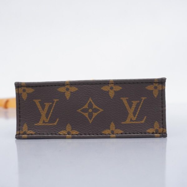 1240001052120 3 Louis Vuitton Petite Sac Plat Monogram 2way Bag Brown