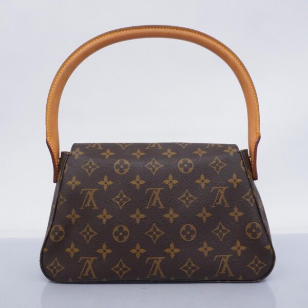 1240001052121 10 Louis Vuitton Mini Looping Monogram Shoulder Bag Brown