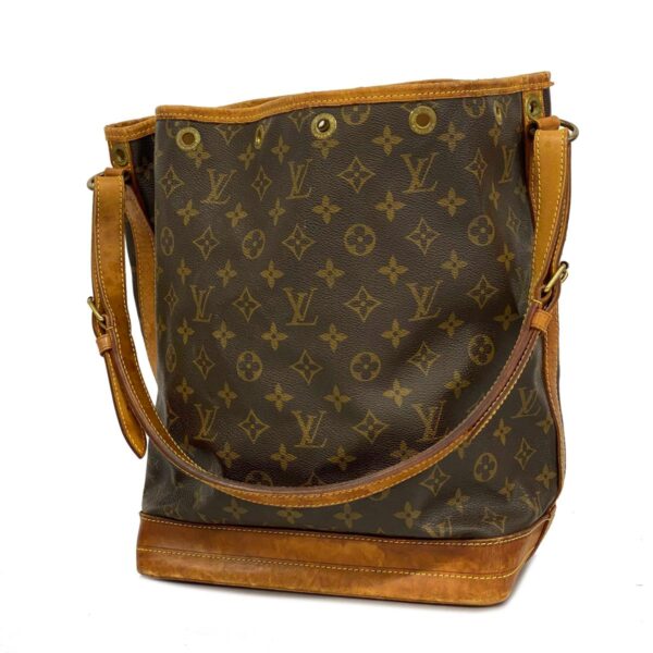 1240001052126 1 Louis Vuitton Noe Monogram Shoulder Bag Brown