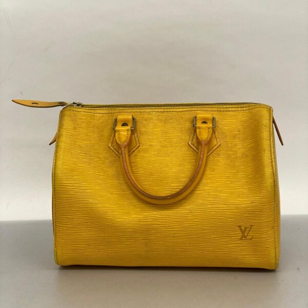 1240001052129 16 Louis Vuitton Speedy 25 Epi Handbag Jaune