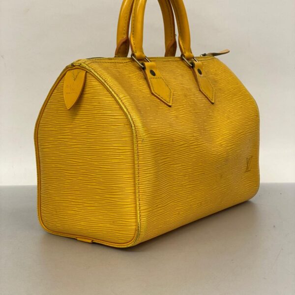 1240001052129 2 Louis Vuitton Speedy 25 Epi Handbag Jaune