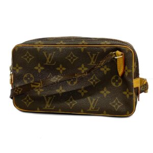 1240001052130 1 Louis Vuitton Keepall Bandouliere 55 Travel Bag Canvas Brown