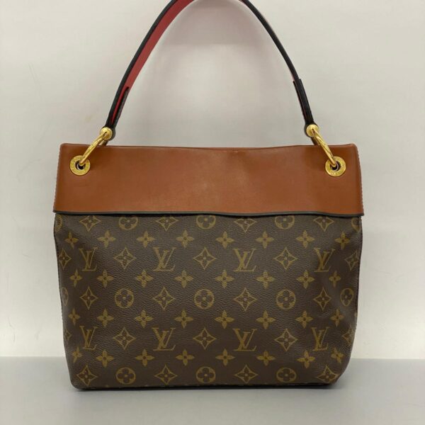 1240001052134 14 Louis Vuitton Tuilerie Bezas Monogram 2way Bag Caramel