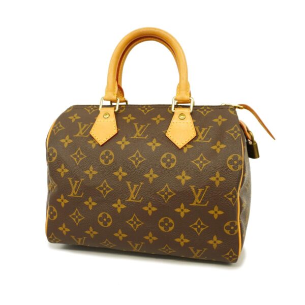 1240001052142 1 Louis Vuitton Speedy 25 Monogram Handbag Brown