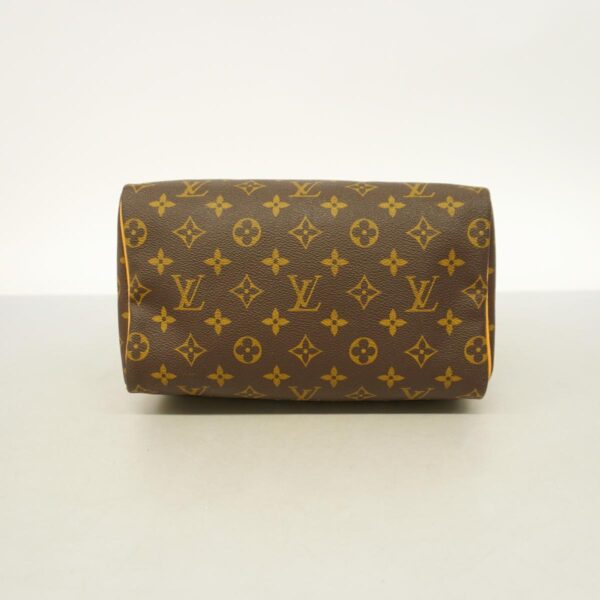 1240001052142 3 Louis Vuitton Speedy 25 Monogram Handbag Brown