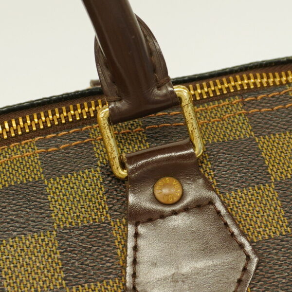 1240001052145 10 Louis Vuitton Speedy 30 Damier Handbag Ebene