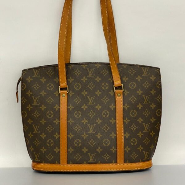 1240001052157 14 Louis Vuitton Babylon Monogram Shoulder Bag Brown