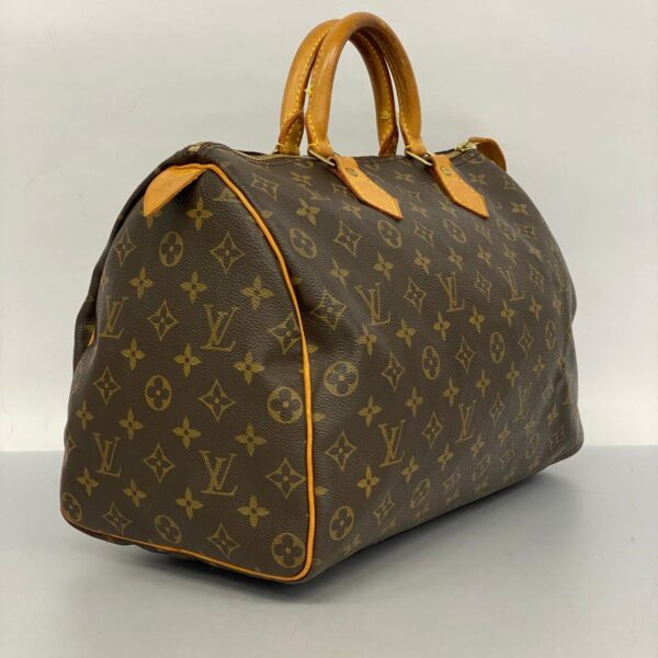 1240001052158 2 Louis Vuitton Speedy 35 Monogram Handbag Brown