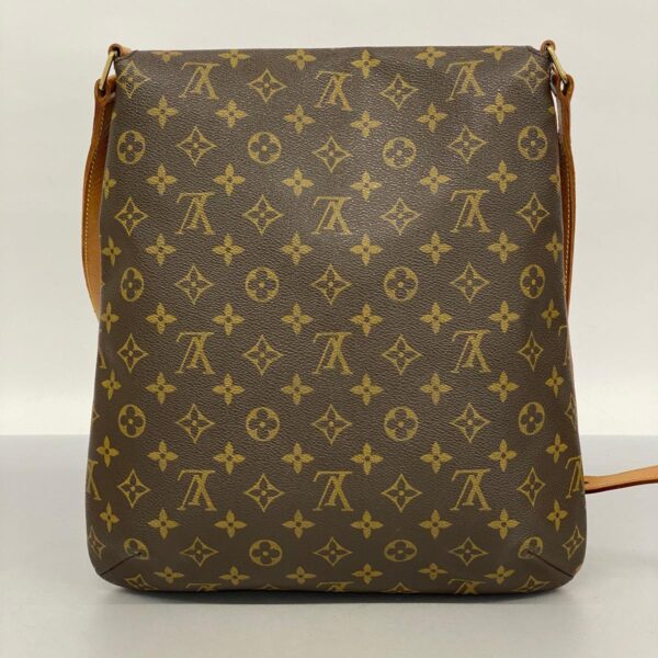 1240001052162 14 Louis Vuitton Musette Monogram Shoulder Bag Brown