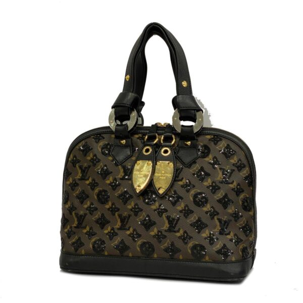 1240001052165 1 Louis Vuitton Alma Sequins Monogram Eclipse Handbag Noir