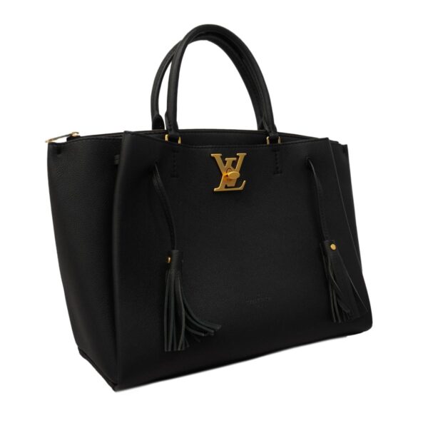 1240001052166 2 Louis Vuitton lock Meat 2way Bag Noir