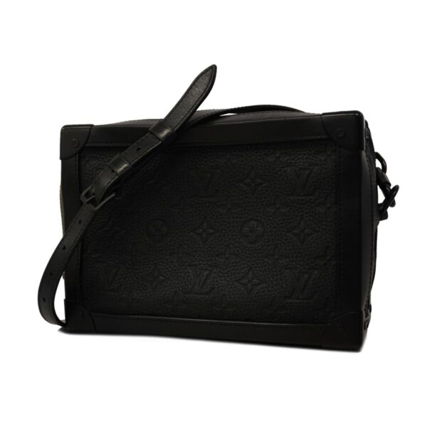 1240001052169 1 Louis Vuitton Soft Trunk Monogram Taurillon Shoulder Bag Noir