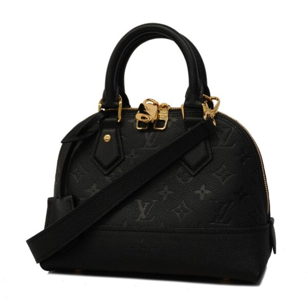 1240001052173 1 Louis Vuitton Neo Alma BB Monogram Empreinte 2way Bag Black