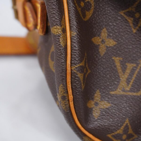 1240001052185 10 Louis Vuitton Saumur 35 Monogram Shoulder Bag Brown