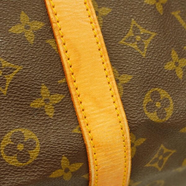 1240001052197 12 Louis Vuitton Keepall 60 Monogram Bag Brown