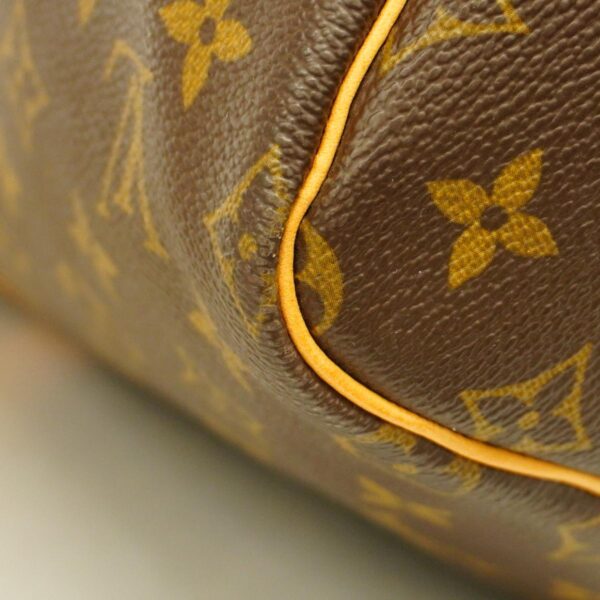 1240001052198 7 Louis Vuitton Keepall Bandouliere 55 Monogram Bag Brown