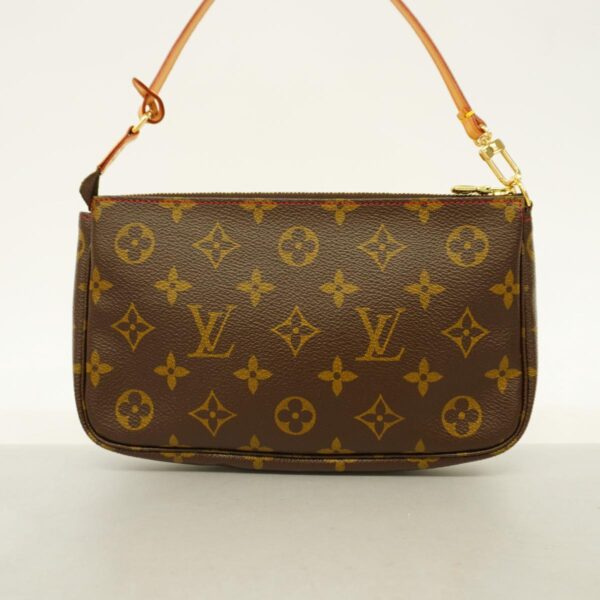 1240001052200 7 Louis Vuitton Pochette Accessory Cherry Pouch Brown