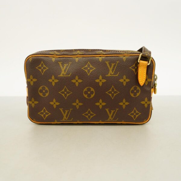 1240001052203 10 Louis Vuitton Pochette Marly Bandouliere Monogram Shoulder Bag Brown