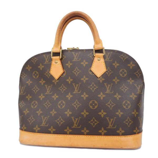 1240001052217 1 Louis Vuitton Alma Monogram Handbag Brown