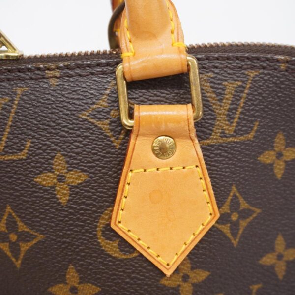 1240001052217 10 Louis Vuitton Alma Monogram Handbag Brown